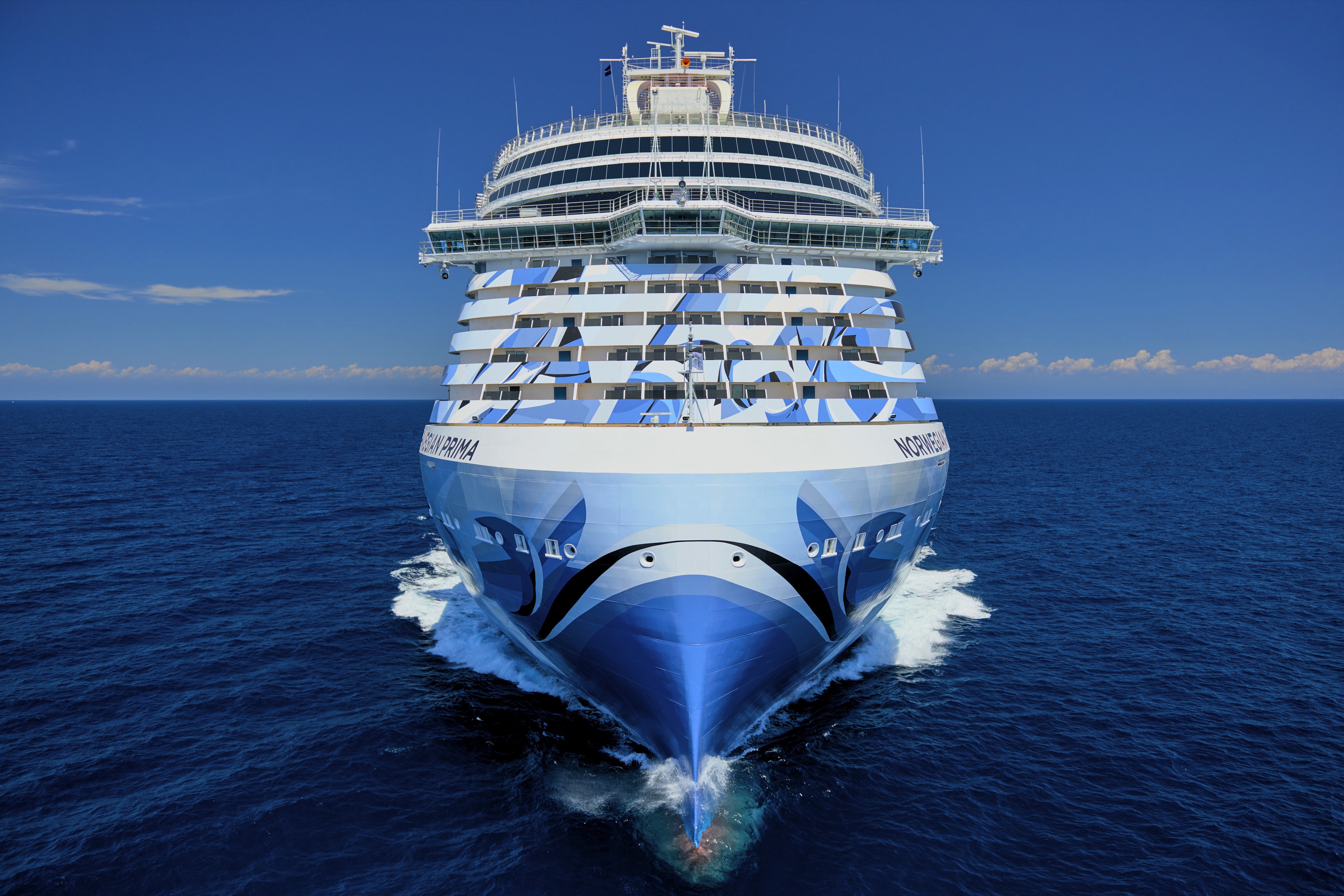 Norwegian Prima: Ship exterior